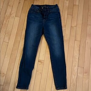 J. Crew Dark Blue Curvy Skinny Jeans Size 25